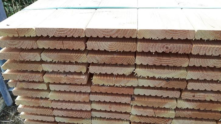 Vlonderplanken van douglashout, Tuin en Terras, Terrasdelen en Vlonders, Nieuw, Hout, Ophalen