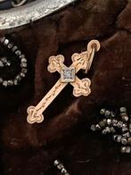 Antiek gouden kruisje (kettinghanger), Ophalen of Verzenden