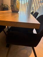 Mooie massieve eiken eettafel 210*100cm, Huis en Inrichting, Tafels | Eettafels, Ophalen, Gebruikt, 100 tot 150 cm, Eikenhout