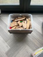 Grote Houten Treinbaan Set, Ophalen, Gebruikt, Jongen of Meisje