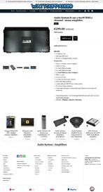 Audio System R-250.2 2 x 400W RMS Auto versterker 2ch/mono, Auto diversen, Autospeakers, Info@optimount.nl, Nieuw, Ophalen of Verzenden