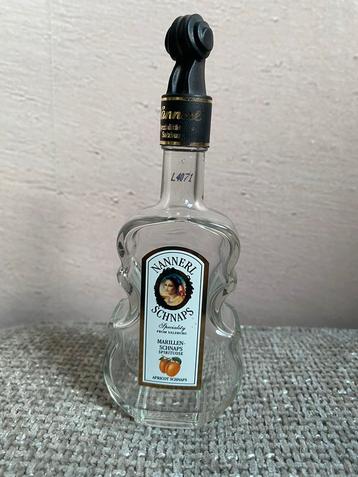 Nannerl Schnaps Fles Vioolvormig 18 cm viool Oostenrijk beschikbaar voor biedingen