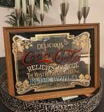 Vintage Coca-Cola Spiegel, Minder dan 50 cm, Gebruikt, Ophalen of Verzenden, Minder dan 100 cm