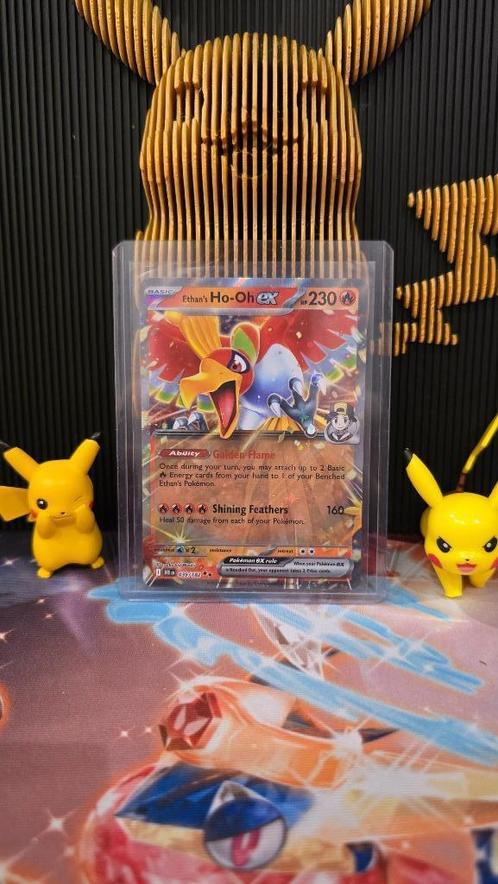 Ethan's Ho-Oh ex #39 Pokemon kaart Destined Rivals, Hobby en Vrije tijd, Verzamelkaartspellen | Pokémon, Nieuw, Losse kaart, Foil