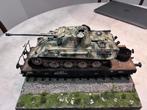Panther ausf G op laadwagen. 1:35, Ophalen of Verzenden, Zo goed als nieuw, 1:35 tot 1:50