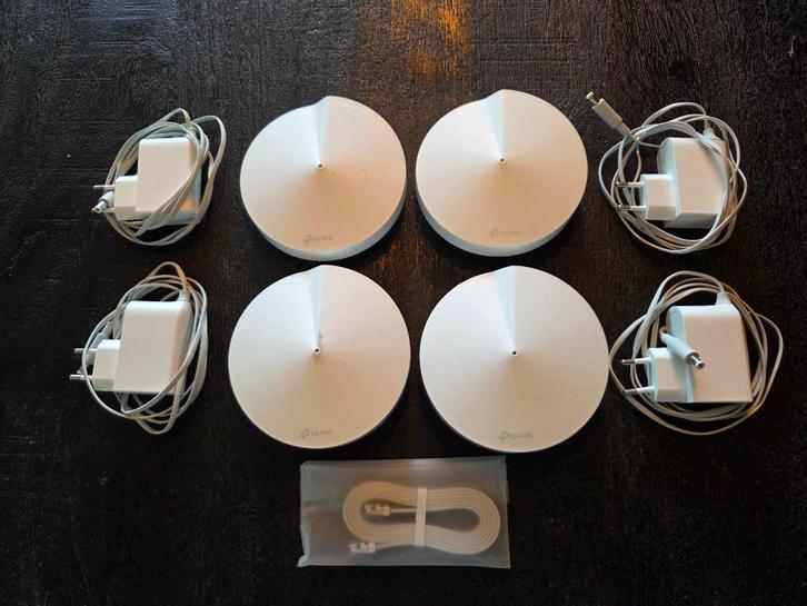 TP Link Deco M5 WiFi Mesh Systeem (4 stuks), Computers en Software, Accesspoints, Zo goed als nieuw, Ophalen of Verzenden