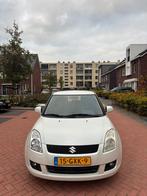 Suzuki Swift 1.3 5DRS 2008 Wit, Auto's, Voorwielaandrijving, Stof, Zwart, 400 kg