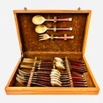 Mid-Century Scandinavische bestekset, Ophalen of Verzenden, Zo goed als nieuw, Rvs of Chroom