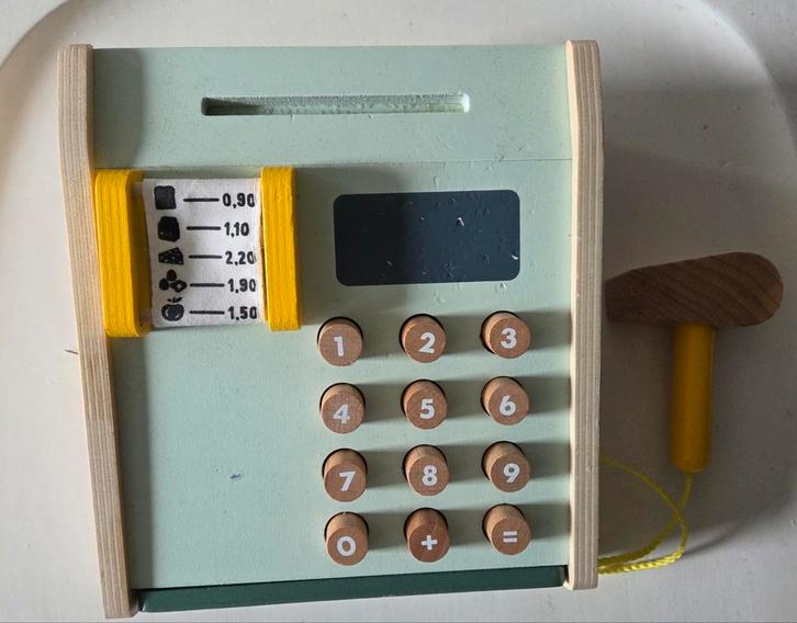 Hema Kassa met Scanner, Kinderen en Baby's, Speelgoed | Educatief en Creatief, Gebruikt, Rekenen, Ontdekken, Ophalen of Verzenden