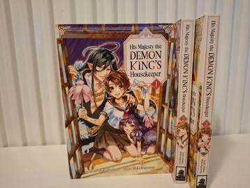 His Majesty the Demon King's Housekeeper Vol 1-3 ENG Manga beschikbaar voor biedingen