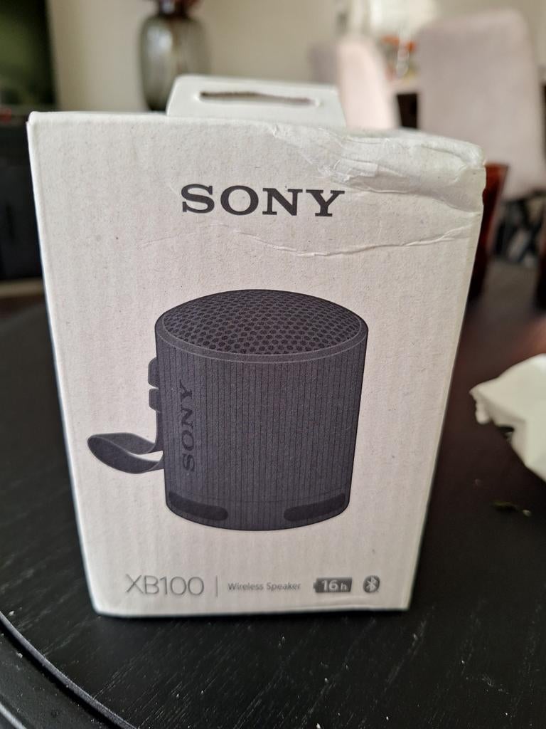 Sony SRS-XB100 speaker zwart - nieuw in doos, Overige typen, Nieuw, Ophalen of Verzenden, Sony