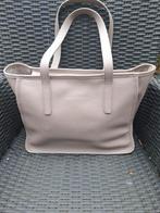 Leren Longchamp tas, Ophalen of Verzenden, Zo goed als nieuw, Beige, Handtas