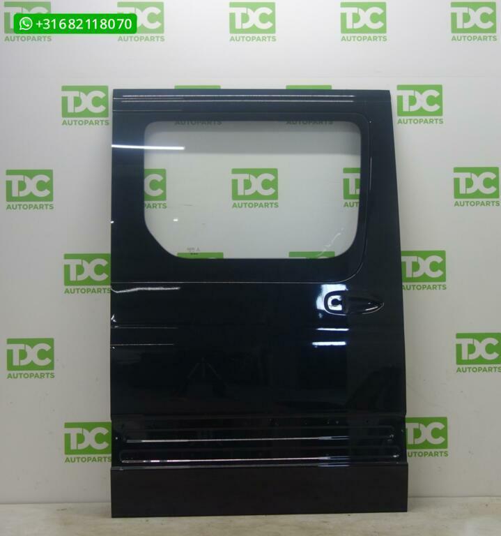 Mercedes Sprinter W907 H1/L1 schuifdeur / raam rechts zwart, Auto-onderdelen, Carrosserie en Plaatwerk, Deur, Mercedes-Benz, Rechts