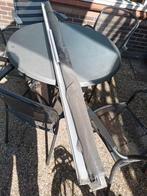 rolhordeur ongeveer 205 hoog met gescheurd gaas, Ophalen, Gebruikt, 80 tot 100 cm, 200 tot 215 cm