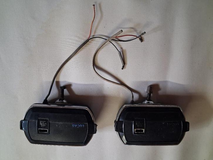 Oldtimer mistlampen/verstralers Lucas LR8, Auto-onderdelen, Verlichting, Rover, Gebruikt, Ophalen