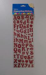 Glitter decoratie alfabet letters stickers sticker NIEUW, Ophalen of Verzenden, Nieuw, Versiering of Embellishment