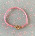 Zelfgemaakt armbandje, Ophalen of Verzenden, Nieuw, Met bedels of kralen