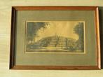 Dirk Homberg (1885-1952) - Boeroboedoer Java, Antiek en Kunst, Kunst | Etsen en Gravures, Ophalen of Verzenden