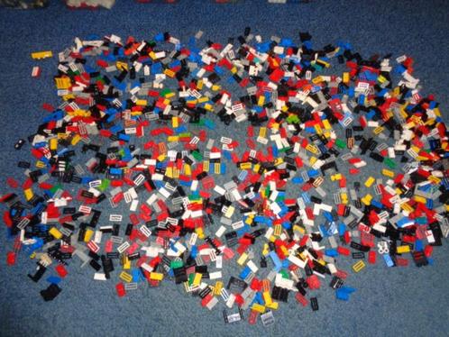 Partij E22=Lego plaatjes aangepast 1x1+1x2, Kinderen en Baby's, Speelgoed | Duplo en Lego, Gebruikt, Lego, Losse stenen, Ophalen of Verzenden