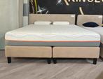 Boxspring met Mline Matras 180x210, Verstelbaar, Tweepersoons, Ophalen of Verzenden, Zo goed als nieuw