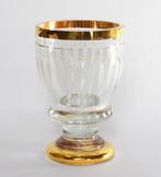 kristallen bokaal - Bohemen - gemerkt, Antiek en Kunst, Ophalen