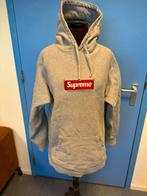 Supreme CLASSIC RED BOX LOGO HOODIE. Maat - L, Kleding | Heren, Truien en Vesten, Verzenden, Gedragen, Maat 52/54 (L), Rood