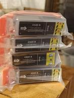4x Canon C520 B Zwart Cartridge - Nieuw, Ophalen of Verzenden, Nieuw