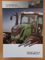 Folder Fendt 800 Vario, 819, 822, 824, 826 en 828, Ophalen of Verzenden, Gelezen, Tractor en Landbouw