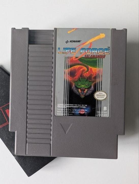 Life Force Salamander - NES Klassieker, Spelcomputers en Games, Games | Nintendo NES, Gebruikt, Shooter, 2 spelers, Vanaf 7 jaar
