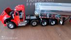 KENWORTH T880 4AS TREKKER MET 2AS CHROME! TANKTRAILER, Hobby en Vrije tijd, Modelauto's | 1:50, Ophalen of Verzenden, Nieuw, Bus of Vrachtwagen