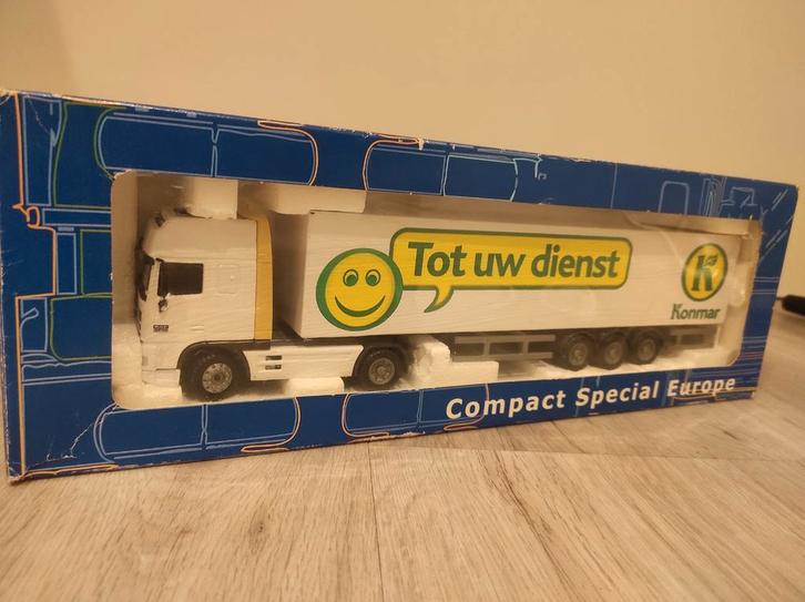 Compact special europe DAF XF 430, schaal 1:50., Hobby en Vrije tijd, Modelauto's | 1:50, Nieuw, Bus of Vrachtwagen, Ophalen