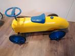 Retro Loopauto - Geel & Blauw, Ophalen of Verzenden, Zo goed als nieuw, Loopvoertuig
