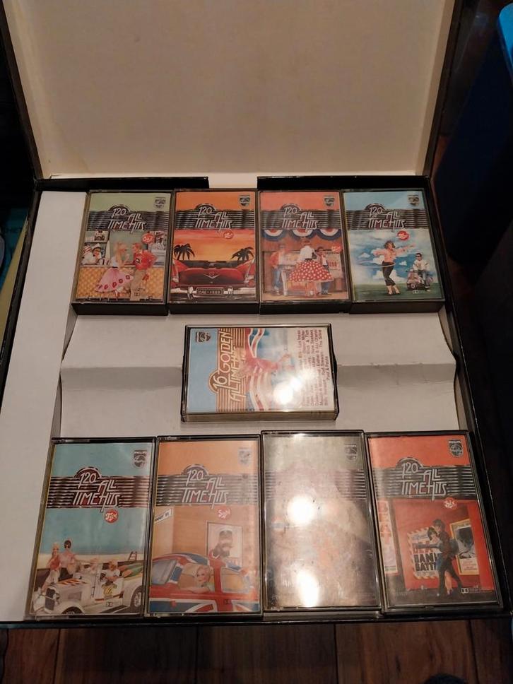 Cassettebandjes - 120 All Time Hits, Cd's en Dvd's, Cassettebandjes, Gebruikt, Pop, 2 t/m 25 bandjes, Ophalen of Verzenden