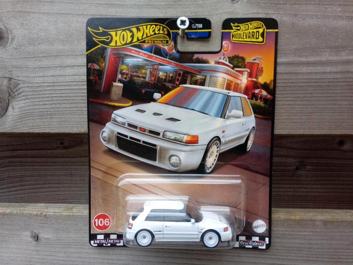 Mazda 323 GTR Hotwheels RealRiders, Hobby en Vrije tijd, Modelauto's | Overige schalen, Nieuw, Auto, Ophalen