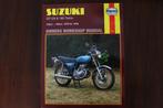 SUZUKI GT125 GT185 twins 1973 - 1976 werkplaatsboek GT 125, Motoren, Suzuki