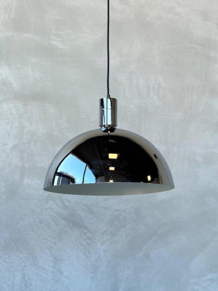 Nemo AS41Z hanglamp Franco Albini vintage design lamp 1969, Huis en Inrichting, Lampen | Hanglampen, Gebruikt, 75 cm of meer, Metaal