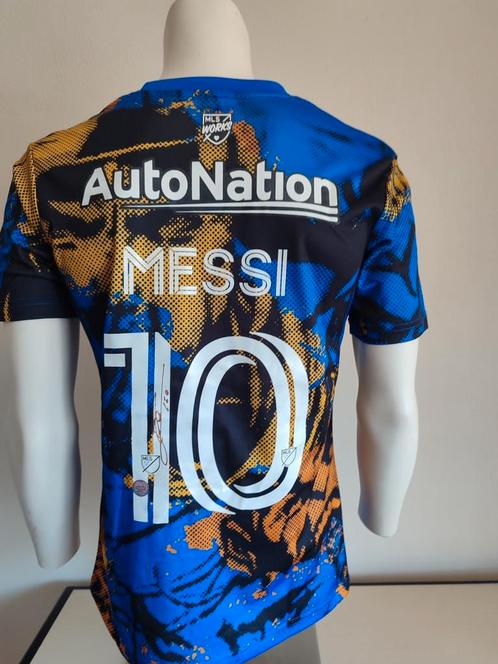 Gesigneerd speciaal Inter Miami shirt door Messi met COA, Sport en Fitness, Voetbal, Nieuw, Shirt, Ophalen of Verzenden
