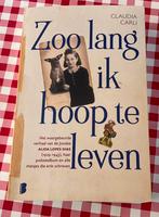 Zoo lang ik hoop te leven - Claudia Carli, Boeken, Ophalen of Verzenden, Claudia Carli, Overige onderwerpen, Tweede Wereldoorlog