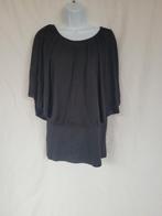 Heel gaaf zwart damesshirt, apart model mt M merk Soho, Maat 38/40 (M), ., Zwart, Ophalen of Verzenden