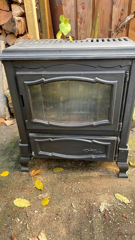 Efel gaskachel, Huis en Inrichting, Kachels, Gebruikt, Vrijstaand, Gaskachel, Gas, Ophalen