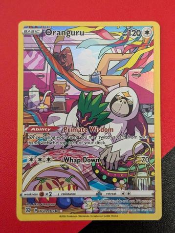 Pokémon kaart (Full Art) - Oranguru [Brilliant Stars] EN beschikbaar voor biedingen
