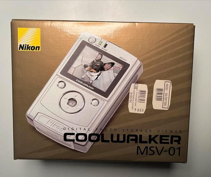 Nikon Coolwalker MSV-01 - Nieuwstaat!, Audio, Tv en Foto, Fotografie | Digitale fotolijsten, Zo goed als nieuw, Kleiner dan 8 inch