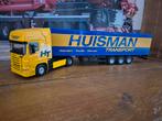 Scania huisman transport 1:50, Hobby en Vrije tijd, Modelauto's | 1:50, Ophalen of Verzenden, Bus of Vrachtwagen, Tekno