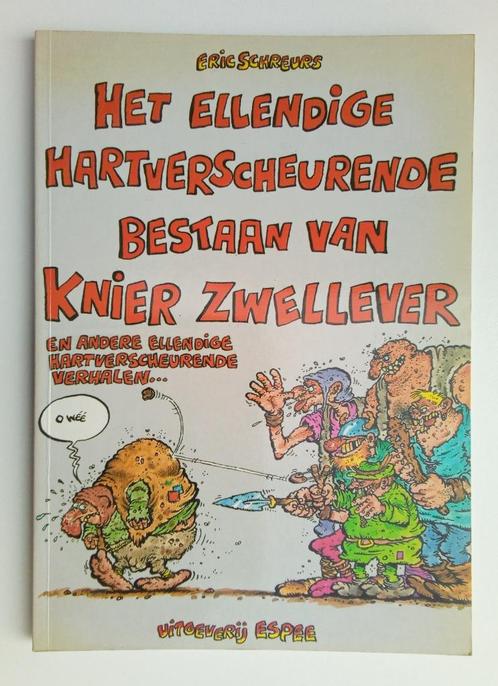 Knier Zwellever - Strip voor Volwassenen - Eric Schreurs, Boeken, Stripboeken, Gelezen, Eén stripboek, Ophalen of Verzenden