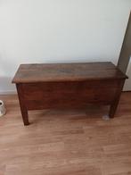 Antieke Walnotenhouten Tafelkast, Huis en Inrichting, Ophalen of Verzenden, Gebruikt