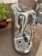 Nespresso creatista plus rvs uitvoering, Witgoed en Apparatuur, Koffiezetapparaten, Ophalen of Verzenden, Zo goed als nieuw