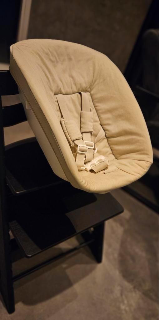 Stokke Tripp Trapp Newborn Set (oud model), Kinderen en Baby's, Kinderstoelen, Zo goed als nieuw, Meegroeistoel, Gordel(s), Stoelverkleiner