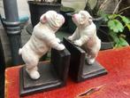leuke gietijzeren boekensteunen, Engelse bulldogs, Ophalen of Verzenden