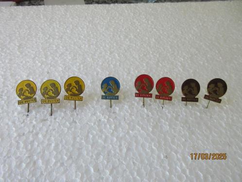 Verschillende pins - speldjes van De Ruyter, Verzamelen, Speldjes, Pins en Buttons, Gebruikt, Speldje of Pin, Merk, Ophalen of Verzenden