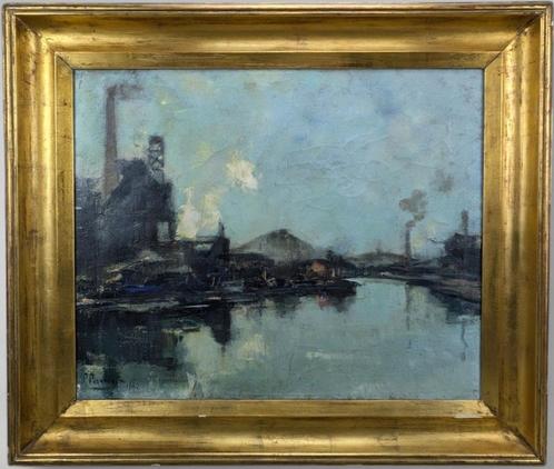 Pierre Paulus (1881–1959) Schilderij op doek, gesigneerd, Antiek en Kunst, Kunst | Schilderijen | Klassiek, Ophalen of Verzenden